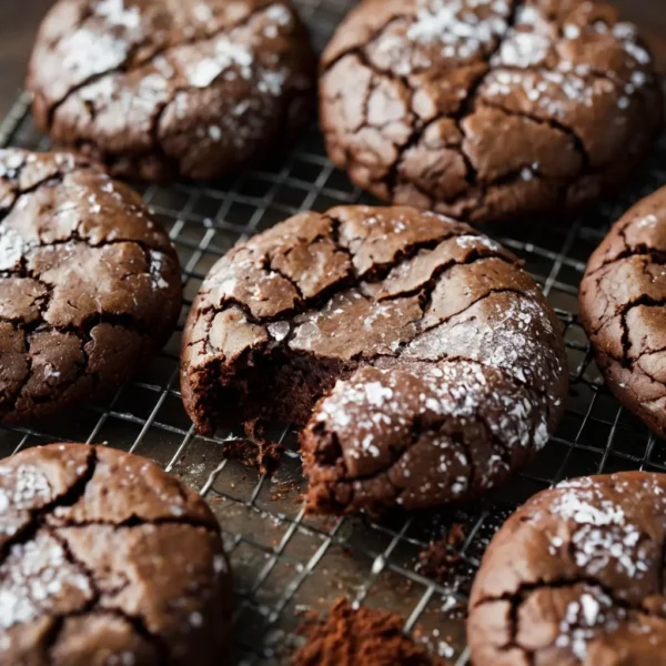 Galletas Brownie Craqueladas